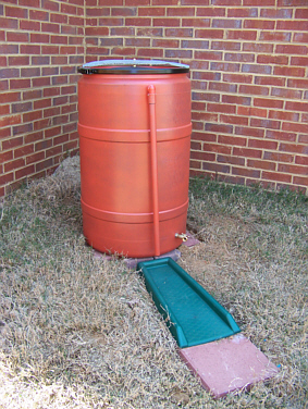 55 gallon barrel in sun-dried tomato