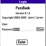 PassBank login